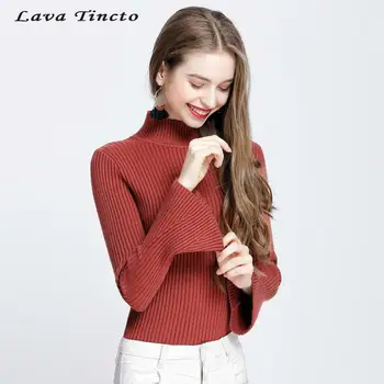 2020 Spring New Arrival Women Sweaters And Pullovers Turtleneck Flare Sleeve Knitted Pullover 7 Colors Available Free Shipping
2020 Spring New Arrival Women Sweaters And Pullovers Turtleneck Flare Sleeve Knitted Pullover 7 Colors Available Free Shipping