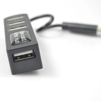 4 Ports USB C HUB Type C Splitter for Macbook Pro iMac PC Laptop Notebook Accessories USB-C Hub
4 Ports USB C HUB Type C Splitter for Macbook Pro iMac PC Laptop Notebook Accessories USB-C Hub