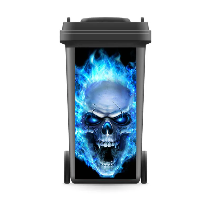 DIY Creative 3D Rubbish Bin Sticker Halloween Skull Art Wall Mural Wall Print Decal Removable self adhesive Kitchen Accessories
DIY Creative 3D Rubbish Bin Sticker Halloween Skull Art Wall Mural Wall Print Decal Removable self adhesive Kitchen Accessories