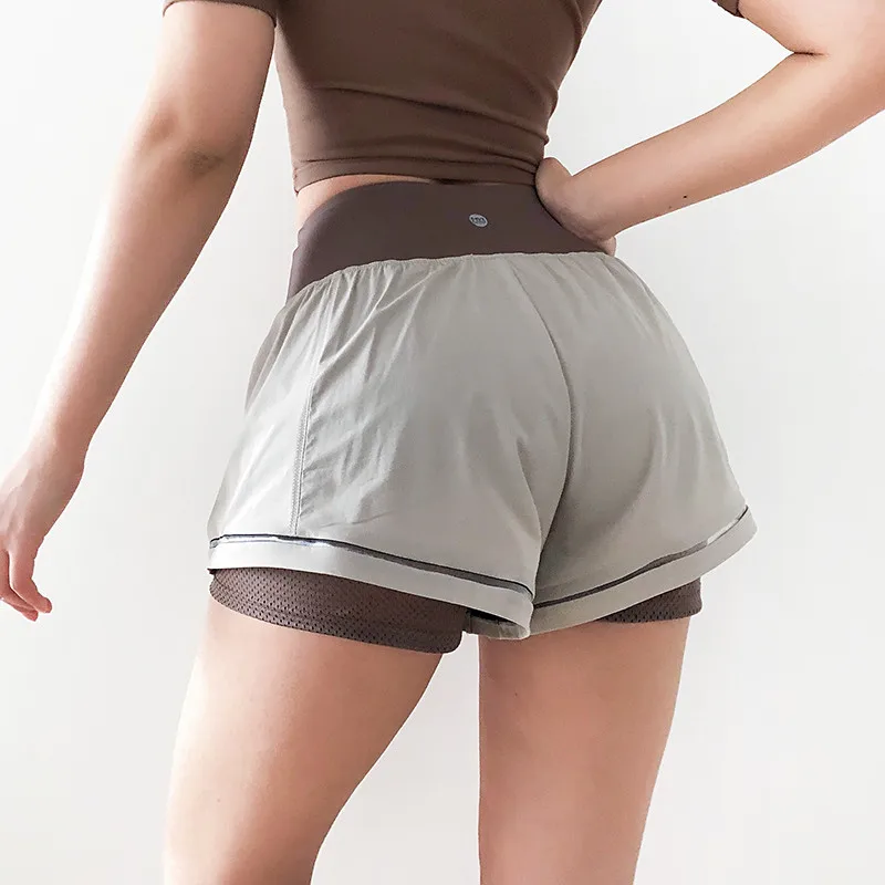 New Fake Two Pieces High Waist Woman Sports Shorts Running Workout Quick drying Shorts Double Layer Fitness Yoga Shorts
New Fake Two Pieces High Waist Woman Sports Shorts Running Workout Quick drying Shorts Double Layer Fitness Yoga Shorts