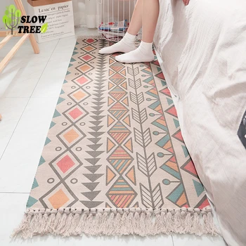 Slow Tree Rug Cotton Weaving Carpet Home Large Non-slip Decoratio Bedside Children's Rectangule Mat Nordic Style
Slow Tree Rug Cotton Weaving Carpet Home Large Non-slip Decoratio Bedside Children's Rectangule Mat Nordic Style