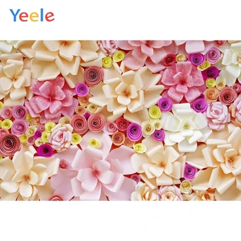 Yeele Flowers Backdrop Handmade Paper Flowers Wedding Photocall Photography Background Photographic Backdrops for Photo Studio
Yeele Flowers Backdrop Handmade Paper Flowers Wedding Photocall Photography Background Photographic Backdrops for Photo Studio