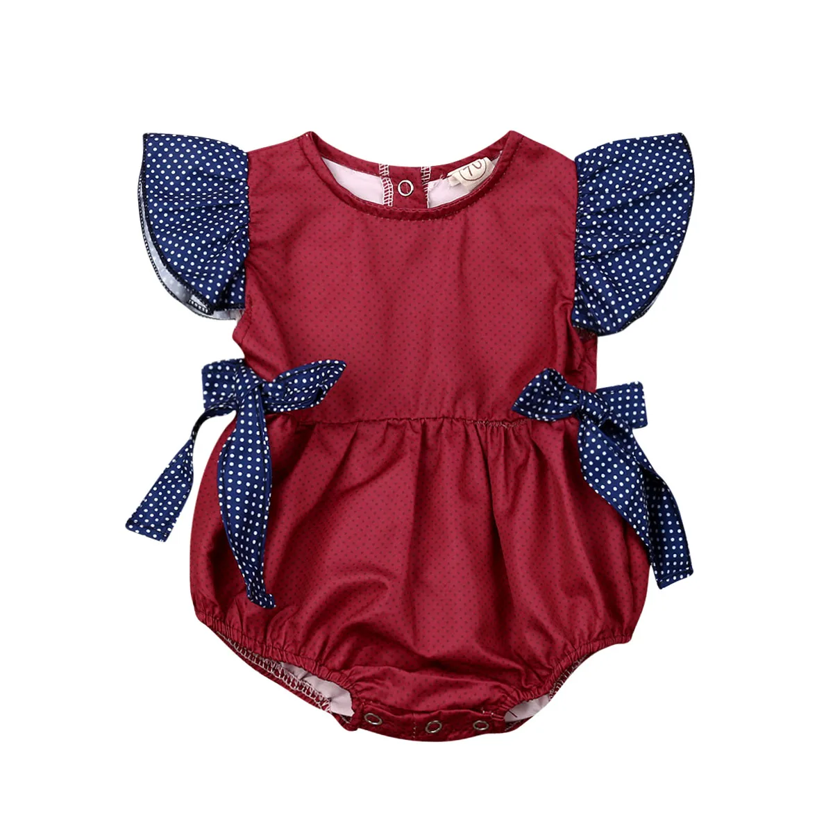 Neworn Baby Girls Summer Polka Dot Short Sleeve Cotton Casual Loose Jumpsuit Bodysuit Summer Clothes Sunsuit 0-12M
Neworn Baby Girls Summer Polka Dot Short Sleeve Cotton Casual Loose Jumpsuit Bodysuit Summer Clothes Sunsuit 0-12M