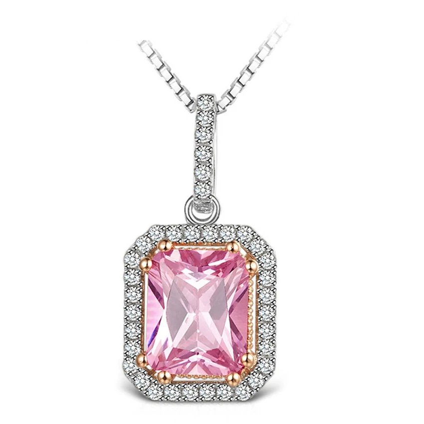 Xinyun Vintage Elegant Pink Crystal Pendant Necklace Shiny Rhinestone Woman Wedding Jewelry Accessories Gift For Girl The Party
Xinyun Vintage Elegant Pink Crystal Pendant Necklace Shiny Rhinestone Woman Wedding Jewelry Accessories Gift For Girl The Party
