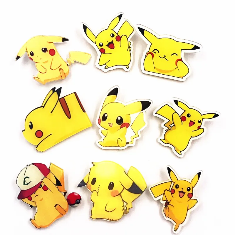 1PCS High Quality Cute Anime Pikachu Acrylic Badge Cartoon Brooch Pin For Decoration On Clothes For Boys Birthday Gifts
1PCS High Quality Cute Anime Pikachu Acrylic Badge Cartoon Brooch Pin For Decoration On Clothes For Boys Birthday Gifts