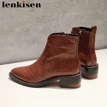 2018 handmade solid natural leather oxford pointed toe thick med heels chelsea boots plus size zip british style ankle boots L82
2018 handmade solid natural leather oxford pointed toe thick med heels chelsea boots plus size zip british style ankle boots L82