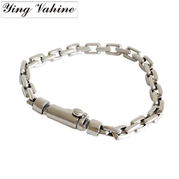ying Vahine Hot Selling Authentic 925 Sterling Silver Jewelry 5.3mm Chain Bracelets for Women pulseras mujer
ying Vahine Hot Selling Authentic 925 Sterling Silver Jewelry 5.3mm Chain Bracelets for Women pulseras mujer