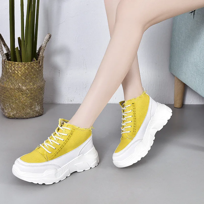 Brand Breathable Women Sneakers Tenis Feminino Casual Summer White Shoes Woman Thick Sole Ladies Chunky Shoes
Brand Breathable Women Sneakers Tenis Feminino Casual Summer White Shoes Woman Thick Sole Ladies Chunky Shoes