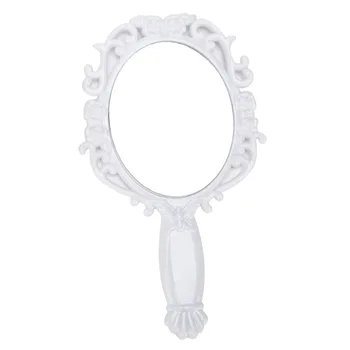 Retro Antique Cosmetic Flat Handle Beauty Vintage Round Makeup Mirrors White
Retro Antique Cosmetic Flat Handle Beauty Vintage Round Makeup Mirrors White