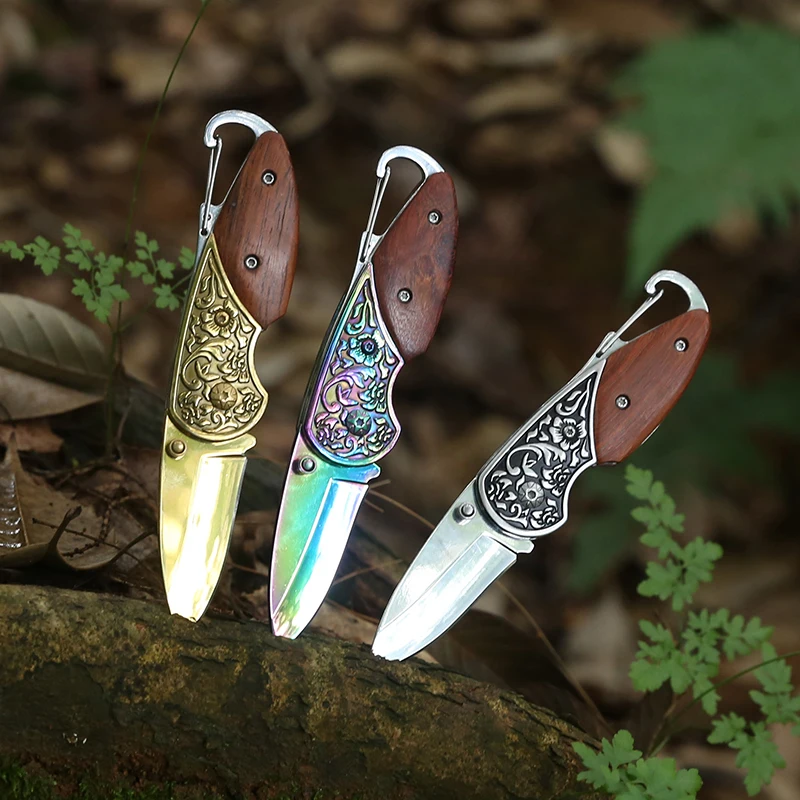 3 Color Mini Pocket Knife with Nylon Sheath Outdoor EDC Tools Key Chain Folding Knives Camping Tactical Hunting Saber
3 Color Mini Pocket Knife with Nylon Sheath Outdoor EDC Tools Key Chain Folding Knives Camping Tactical Hunting Saber