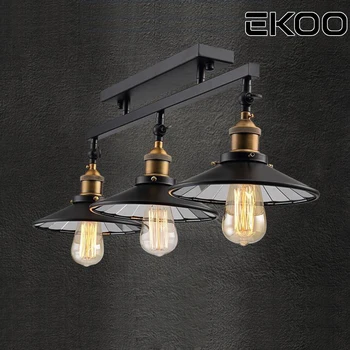 EKOO 3 Lamps E27 Industrial Mount Light Lamp Semi Flush Chandelier Kitchen Island Fixture
EKOO 3 Lamps E27 Industrial Mount Light Lamp Semi Flush Chandelier Kitchen Island Fixture