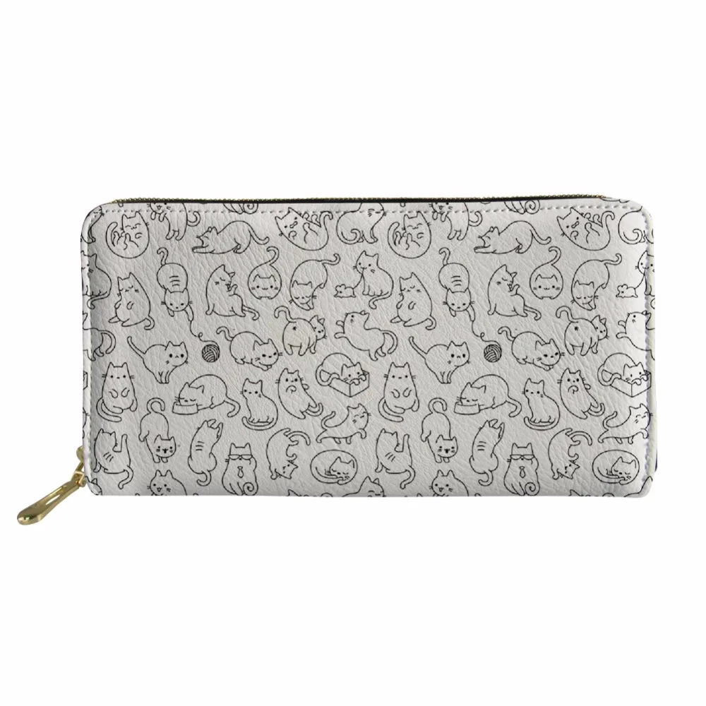 Scottish Fold Cat Long Wallets For Women Fashion Purse Female Card holder Phone Pouch Zipper Portefeuille Femme Noisydesigns
Scottish Fold Cat Long Wallets For Women Fashion Purse Female Card holder Phone Pouch Zipper Portefeuille Femme Noisydesigns