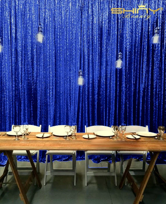 ShinyBeauty Royal Blue Sequin Backdrop 8x8ft Sparkly Sequin Curtain Backdrop for Wedding Photo Booth Decoration by Wholesale 
ShinyBeauty Royal Blue Sequin Backdrop 8x8ft Sparkly Sequin Curtain Backdrop for Wedding Photo Booth Decoration by Wholesale