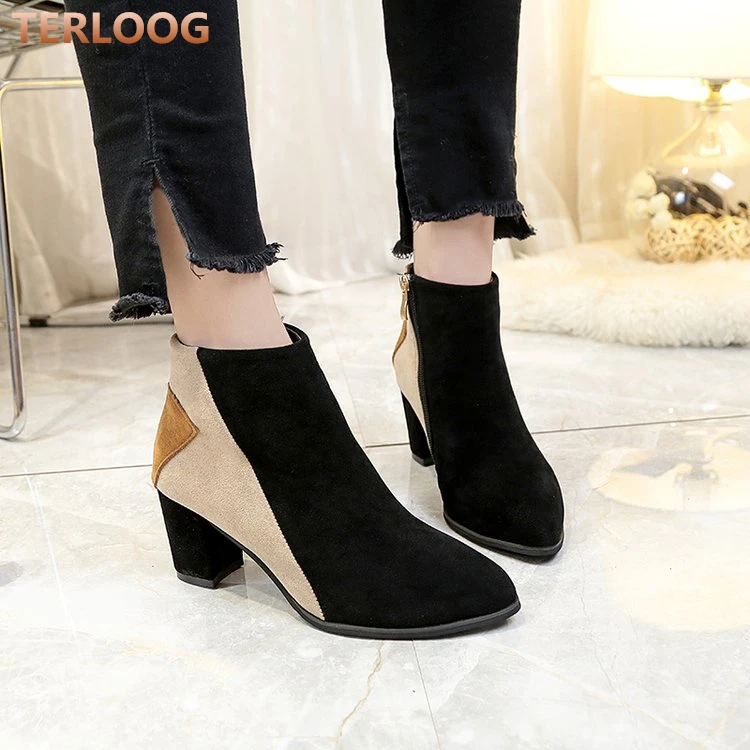 new Autumn Winter Women Ankle warm Boots casual women Boots mid heels dress snow Boots Women Shoes mujer plus size 35-40 X583
new Autumn Winter Women Ankle warm Boots casual women Boots mid heels dress snow Boots Women Shoes mujer plus size 35-40 X583