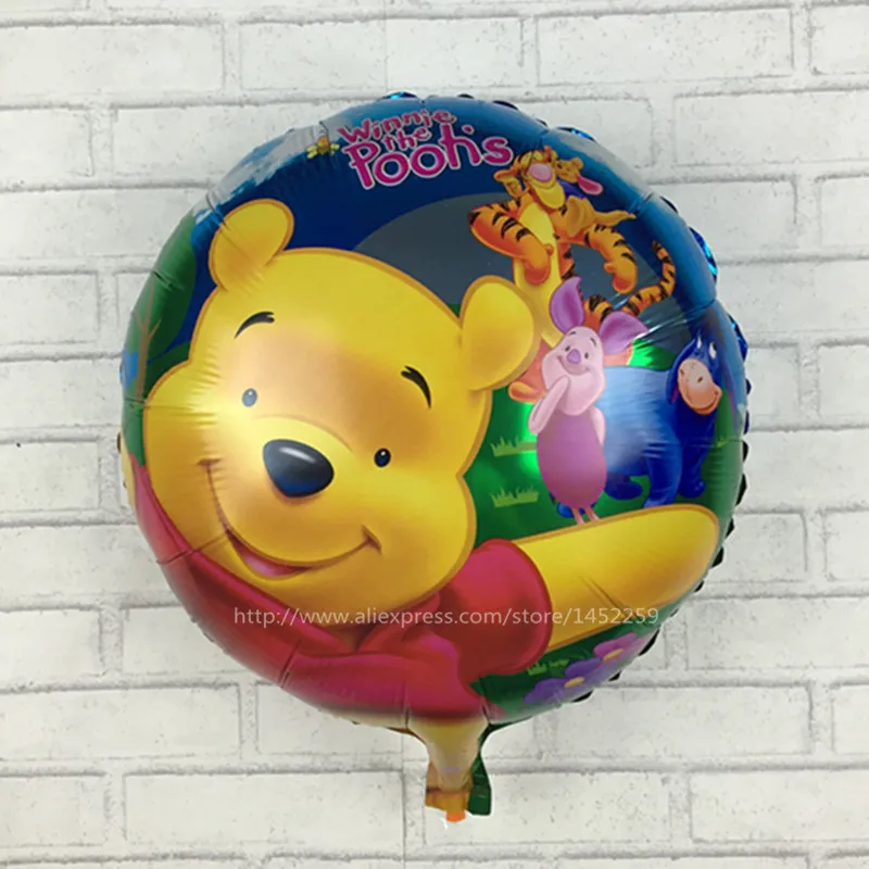 XXPWJ Wholesale children's toys balloon birthday party Winnie automatic sealing foil balloon round I-035
XXPWJ Wholesale children's toys balloon birthday party Winnie automatic sealing foil balloon round I-035