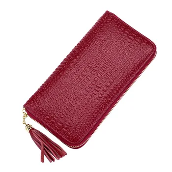 2019 Genuine Leather Wallet Women Lady Long Wallets Tassel Women Purse Female 5 Colors Women Wallet Card Holder Day Clutch DC249
2019 Genuine Leather Wallet Women Lady Long Wallets Tassel Women Purse Female 5 Colors Women Wallet Card Holder Day Clutch DC249