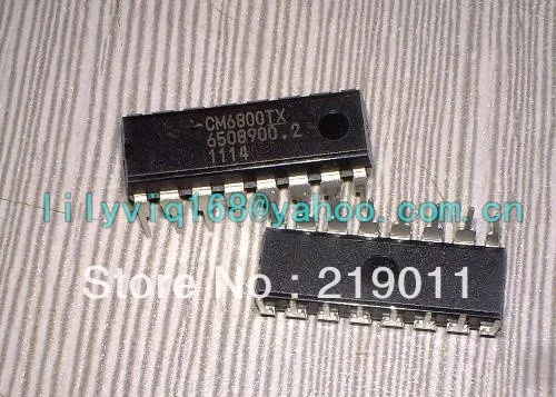 FREE SHIPPING 30PCS/LOT 100% New CM6800TX CM6800 DIP16
FREE SHIPPING 30PCS/LOT 100% New CM6800TX CM6800 DIP16