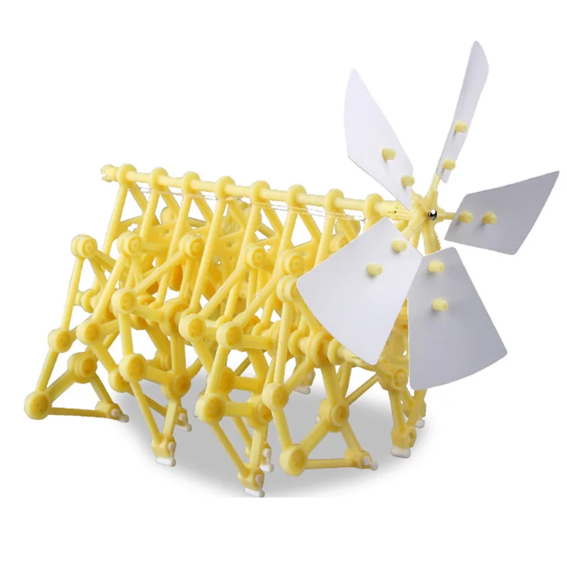 Wind Powered Strandbeest Puzzle Assembly DIY Model Building Kits Walking Walker Environmental Educational Toys Gift for Children
Wind Powered Strandbeest Puzzle Assembly DIY Model Building Kits Walking Walker Environmental Educational Toys Gift for Children