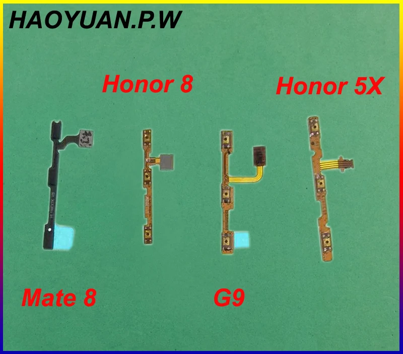 HAOYUAN.P.W Power ON/OFF Button and Volume Button Flex cable Replace Part For Huawei Mate 8,honor 8,Honor 7,G9,Honor 5X,honor 7i
HAOYUAN.P.W Power ON/OFF Button and Volume Button Flex cable Replace Part For Huawei Mate 8,honor 8,Honor 7,G9,Honor 5X,honor 7i