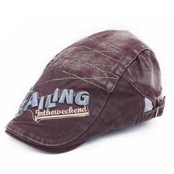 Men's and Women's Cotton Washed Visors with Embroidered anchor Raised letter Diamond lattice Retro Shovel Hat Flat Cap Casquette
Men's and Women's Cotton Washed Visors with Embroidered anchor Raised letter Diamond lattice Retro Shovel Hat Flat Cap Casquette