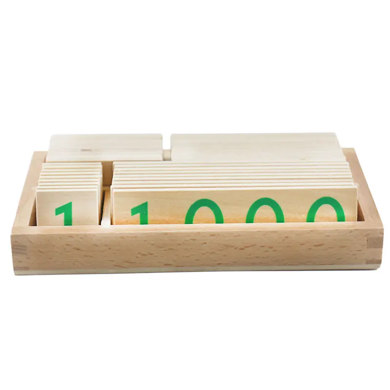 Wooden Montessori Math Toys Small 1-9000 Number Card Children Wooden Montessori Materials Learning Juguetes Montessori ME2144H
Wooden Montessori Math Toys Small 1-9000 Number Card Children Wooden Montessori Materials Learning Juguetes Montessori ME2144H
