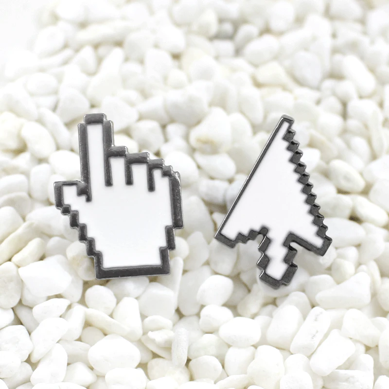 computer mouse symbol cursor Arrow gesture Enamel brooch Denim T-shirt Backpack Badge Personalized creative accessories
computer mouse symbol cursor Arrow gesture Enamel brooch Denim T-shirt Backpack Badge Personalized creative accessories