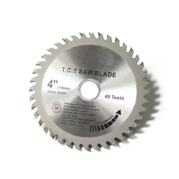 40 Teeth TCT Circular Saw Blade Wheel Discs TCT Alloy Woodworking Multifunctional Saw Blade For Wood Metal Cutting 110x20MM
40 Teeth TCT Circular Saw Blade Wheel Discs TCT Alloy Woodworking Multifunctional Saw Blade For Wood Metal Cutting 110x20MM