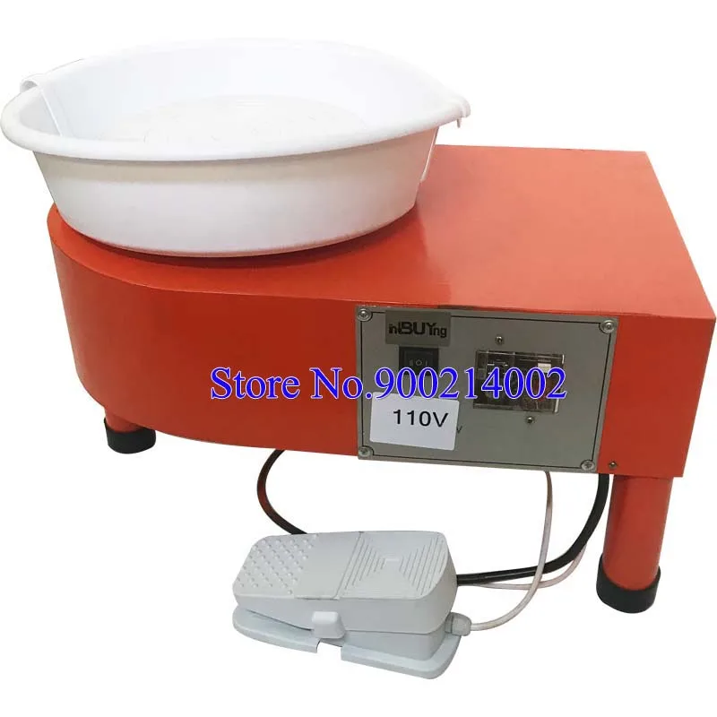 110V/220V Detachable Red Pottery Wheel Ceramic Drawing Machine Electric Pottery Forming Machine DIY Ceramic Hand Equipment
110V/220V Detachable Red Pottery Wheel Ceramic Drawing Machine Electric Pottery Forming Machine DIY Ceramic Hand Equipment