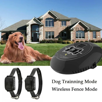 Wireless Dog Trainings Fence No-Wire Pet Containment System Rechargeable And Waterproof
Wireless Dog Trainings Fence No-Wire Pet Containment System Rechargeable And Waterproof