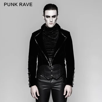 PUNK RAVE Men's Military Uniform Gorgeous Swallow-tail Jacket Coat Gothic Steampunk Vintage Palace Coat Formal Party Trench Coat
PUNK RAVE Men's Military Uniform Gorgeous Swallow-tail Jacket Coat Gothic Steampunk Vintage Palace Coat Formal Party Trench Coat