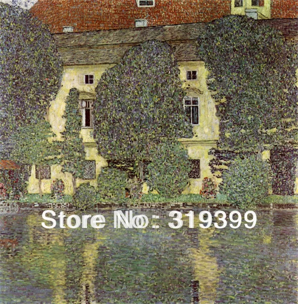 Gustav Klimt Oil Painting on Linen Canvas,Schloss Kammer on Lake Attersee III,Free fast shipping,Handmade,Museum quality
Gustav Klimt Oil Painting on Linen Canvas,Schloss Kammer on Lake Attersee III,Free fast shipping,Handmade,Museum quality