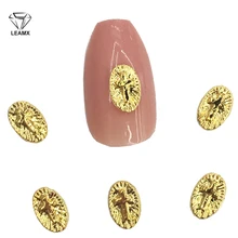 LEAMX 50 PCS/bag Nail Decoration Sticker 3D Gold Oval Shape Crosses Jesus Charm Alloy Nails Art For Manicure Decoration L449
LEAMX 50 PCS/bag Nail Decoration Sticker 3D Gold Oval Shape Crosses Jesus Charm Alloy Nails Art For Manicure Decoration L449