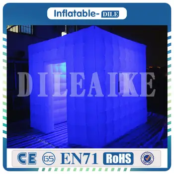 Free Shipping 2.4m*2.4m*2.4m Inflatable Photo Booth With 12 Colors LED Changing Light (one door or two doors)
Free Shipping 2.4m*2.4m*2.4m Inflatable Photo Booth With 12 Colors LED Changing Light (one door or two doors)