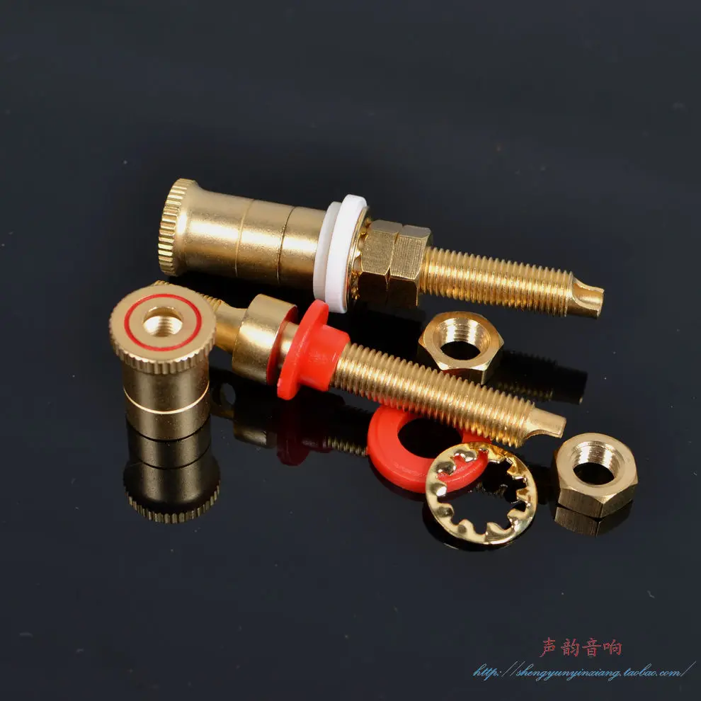 2PCS Pure copper placer gold plating imitation WBT speaker terminal Audio socket Audio and video equipment
2PCS Pure copper placer gold plating imitation WBT speaker terminal Audio socket Audio and video equipment