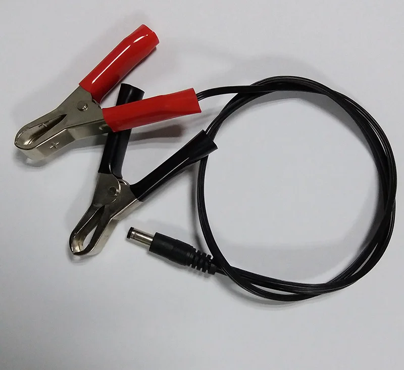 Alligator Clamps To DC5.5x2.1 Jack 10A/SPT1/18AWG Copper Cord Power Cable for Pad Tablet Laptop Adapter LED Controller LED Strip
Alligator Clamps To DC5.5x2.1 Jack 10A/SPT1/18AWG Copper Cord Power Cable for Pad Tablet Laptop Adapter LED Controller LED Strip