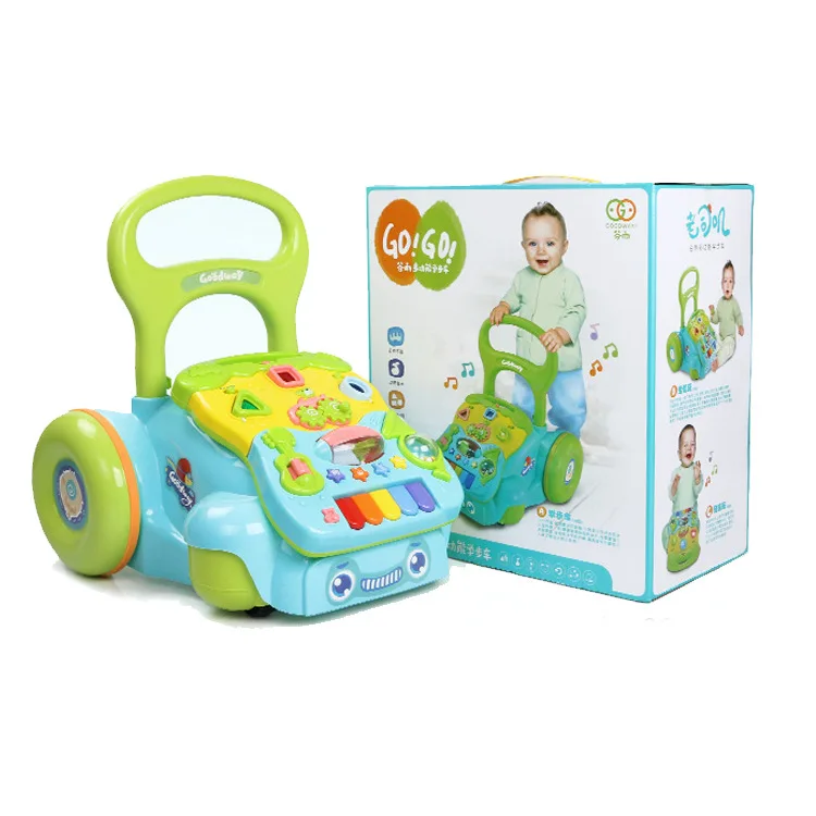 Baby Walkers Toddler Learning Walk Music Toys 3-18 Months Children's Anti-rollover Trails Adjust The Height In The Two Gear
Baby Walkers Toddler Learning Walk Music Toys 3-18 Months Children's Anti-rollover Trails Adjust The Height In The Two Gear