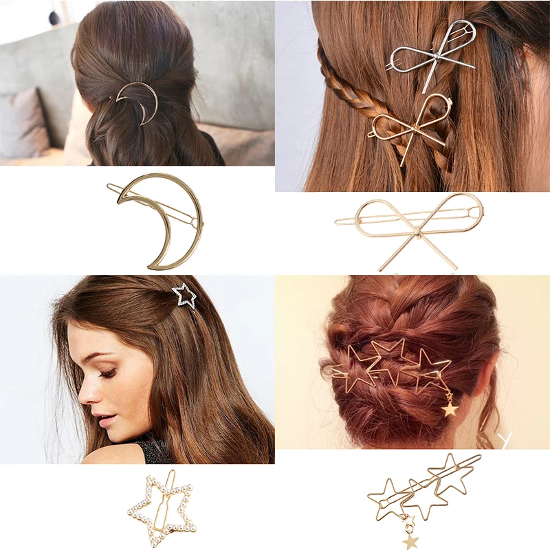 Four pieces set Girl Hair Clips for Women Pearl Star Barrettes Hair Styling Accessories Fashion Hairpins Headwear Wholesale
Four pieces set Girl Hair Clips for Women Pearl Star Barrettes Hair Styling Accessories Fashion Hairpins Headwear Wholesale