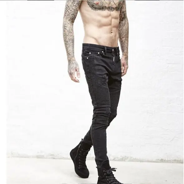 DIAOOAID 2018 men's New fashion Ripped Biker Jeans Classic Fashion Designer Brand Stretch Male Skinny denim pencil pants
DIAOOAID 2018 men's New fashion Ripped Biker Jeans Classic Fashion Designer Brand Stretch Male Skinny denim pencil pants
