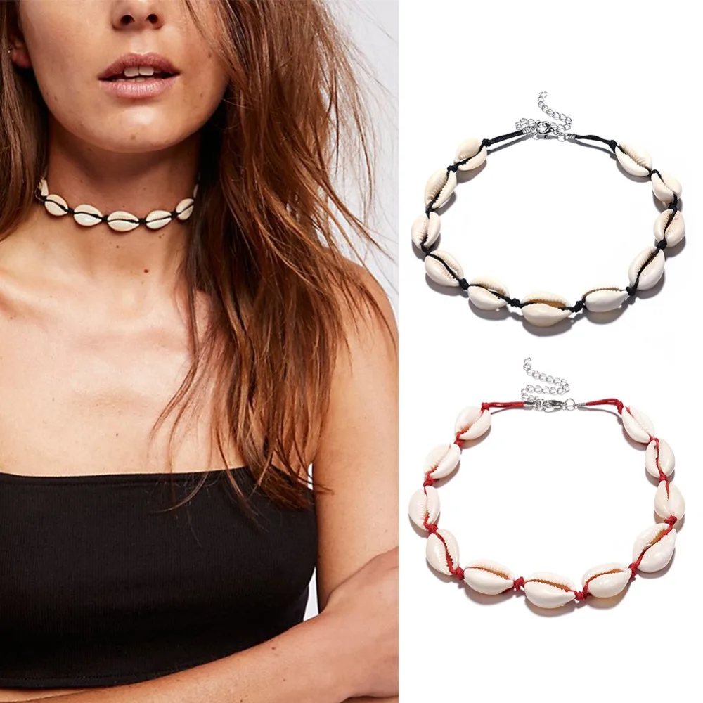 New Boho Sea Shell Choker Necklace Women Natural Shell Jewellery Chocker Simple Necklace for Woman Girls #273495
New Boho Sea Shell Choker Necklace Women Natural Shell Jewellery Chocker Simple Necklace for Woman Girls #273495