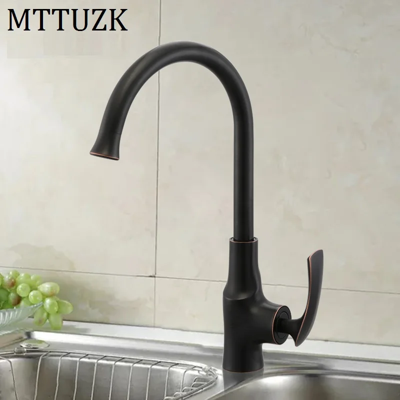 Бронзовый кухонный смеситель MTTUZK, кран для горячей и холодной воды, для мойки овощей, вращение на 360 градусов
Бронзовый кухонный смеситель MTTUZK, кран для горячей и холодной воды, для мойки овощей, вращение на 360 градусов