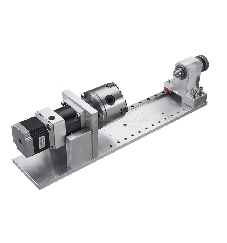 Planetary 4th axis reducer rotating shaft kit with step motor tailstock for CNC dividing head engraving machine accessories
Planetary 4th axis reducer rotating shaft kit with step motor tailstock for CNC dividing head engraving machine accessories