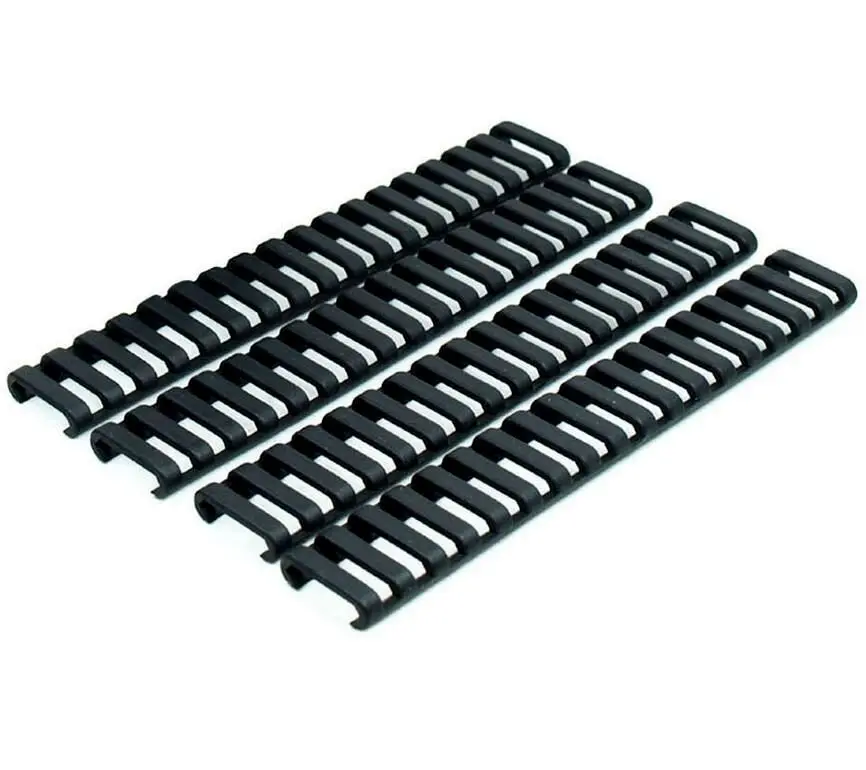 Tactical Gun Accessories 4pcs/set 17 Slot Heat Resistant Rifle Handguard Weaver Picatinny Ladder Rail Rubber Cover
Tactical Gun Accessories 4pcs/set 17 Slot Heat Resistant Rifle Handguard Weaver Picatinny Ladder Rail Rubber Cover