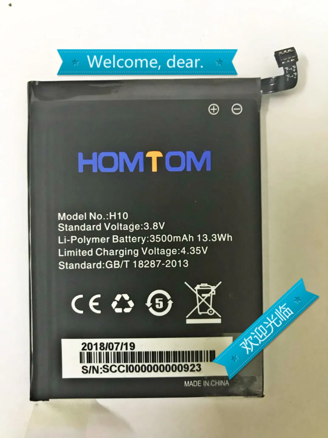 Matcheasy 3500mAh High Capacity for Homtom H10 Backup Battery for Homtom H10 Phone Replacement Batteries Bateria
Matcheasy 3500mAh High Capacity for Homtom H10 Backup Battery for Homtom H10 Phone Replacement Batteries Bateria