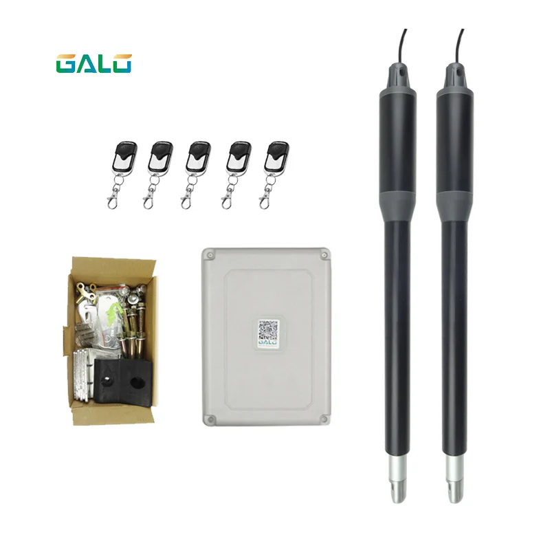 electric automatic swing gate opener motor linear actuator with remote control, galo DC24V input power color kit Optional
electric automatic swing gate opener motor linear actuator with remote control, galo DC24V input power color kit Optional