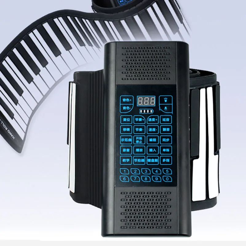 Music princess hand-rolled piano 88 keyboard portable thickened folding multifunctional electronic piano 2019 new model
Music princess hand-rolled piano 88 keyboard portable thickened folding multifunctional electronic piano 2019 new model