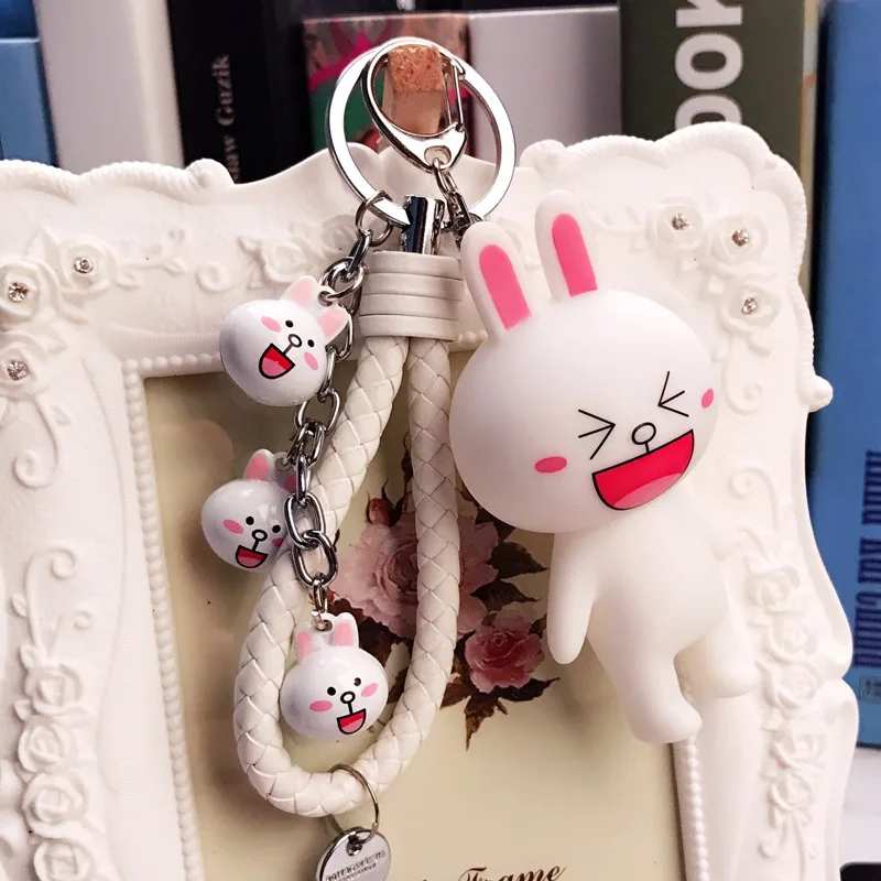 Fate Love Fashion Cartoon Cute Bear White Rabbit Keychains Bell Lovers Key Chain Car Bags Pendant
Fate Love Fashion Cartoon Cute Bear White Rabbit Keychains Bell Lovers Key Chain Car Bags Pendant