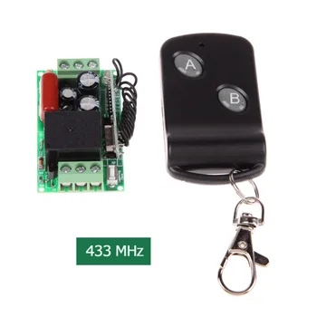 New 220V 315MHz/433MHz Small Remote Control Switch with 2-Button Remote Control uzaktan kumanda telecomando cancello
New 220V 315MHz/433MHz Small Remote Control Switch with 2-Button Remote Control uzaktan kumanda telecomando cancello