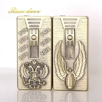 Russia Luxury Compact Jet Butane Lighter Gasoline Lighter Inflated Gas Bullion Oil Lighter Grinding Wheel Bar Gold Brick Metal
Russia Luxury Compact Jet Butane Lighter Gasoline Lighter Inflated Gas Bullion Oil Lighter Grinding Wheel Bar Gold Brick Metal