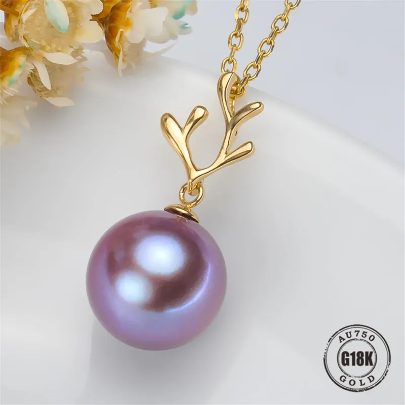 DIY Pendant Jewelry Findings Blank Pendants Bracket AU750 G18K Yellow Gold Simple Bracket Natural Pearl Cap Accessories
DIY Pendant Jewelry Findings Blank Pendants Bracket AU750 G18K Yellow Gold Simple Bracket Natural Pearl Cap Accessories