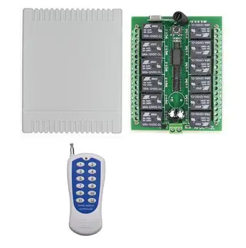 Universal DC12V 24V 12 CH 12CH RF Wireless Remote Control Switch System,Transmitter Receiver control light led
Universal DC12V 24V 12 CH 12CH RF Wireless Remote Control Switch System,Transmitter Receiver control light led